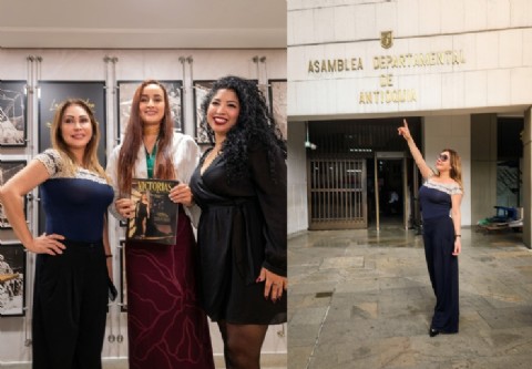 VIDEO | Victoria Gagen inspira a mujeres líderes con un poderoso discurso en la Asamblea Departamental de Antioquia