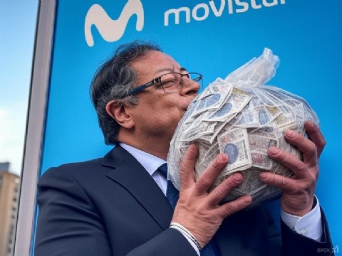 Corrupción financiera a la vista de todos: Petro firmó un polémico y millonario contrato con Movistar