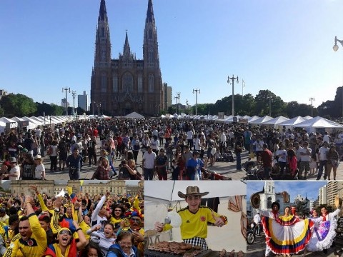 Colombia se reúne en la Plata para organizar un fin de año con todas las de la Ley