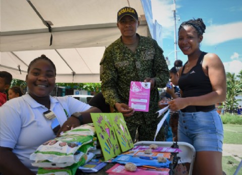Más de 500 personas fueron beneficiadas en una jornada de apoyo al desarrollo en San Andrés