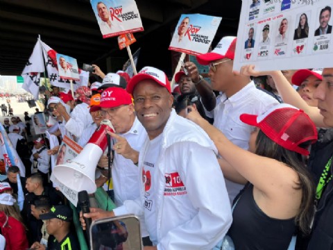 VIDEO | Roy Barreras y Libardo Asprilla cerraron campaña en Bogotá