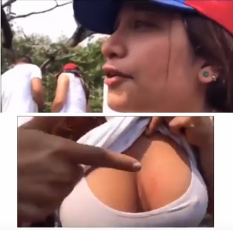 Oriana, la ardiente venezolana que le pone el pecho a las balas