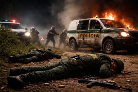 Emboscada mortal en Caquetá: atacaron a una patrulla y murieron dos policías