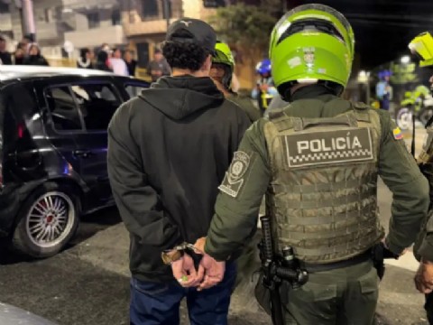 Golpe al delito en Medellín: 21 detenidos tras una masiva intervención policial