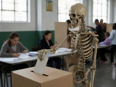 VIDEO | Insólito: hallaron votando a 77 personas que figuraban como desaparecidas
