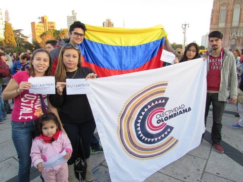 Colombia se unió a la campaña #NiUnaMenos realizada en Argentina
