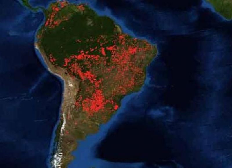 Se muere el pulmón verde del planeta: 18 días de incendio en la Amazonia