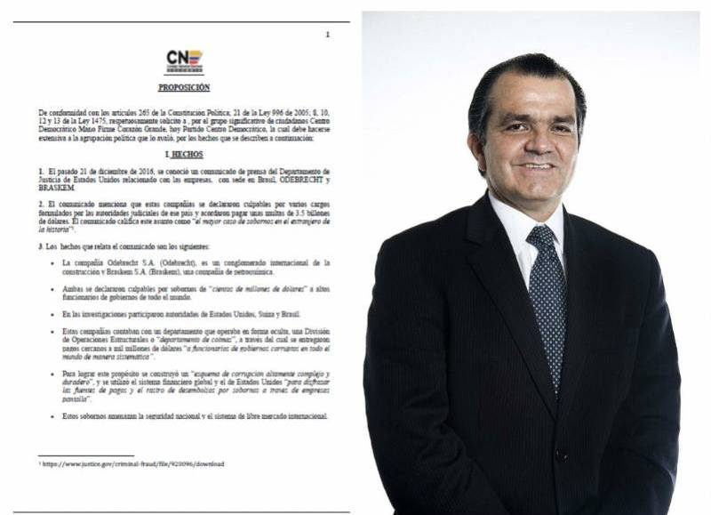 Se emitió una solicitud de investigación a la campaña de Oscar Zuluaga