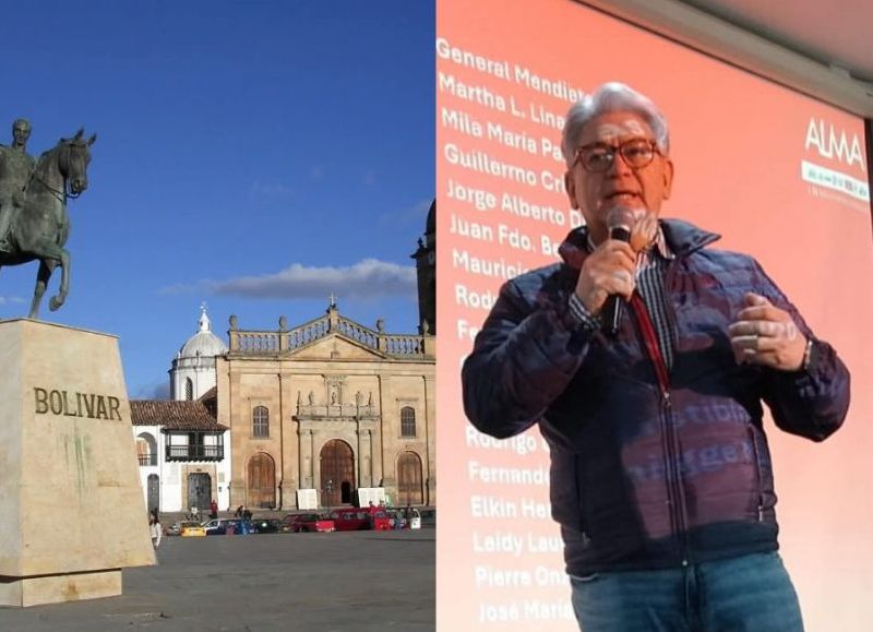 César Barrera llamó a votar “sin miedo” y reivindicó a Tunja como símbolo histórico de libertad