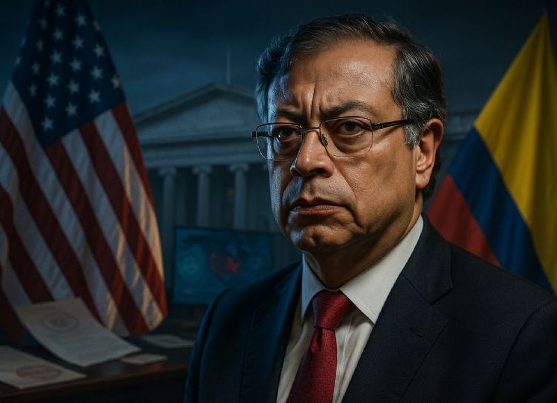 VIDEO | Estados Unidos sanciona a Gustavo Petro por narcotráfico: su esposa, hijo y el ministro del Interior en la mira
