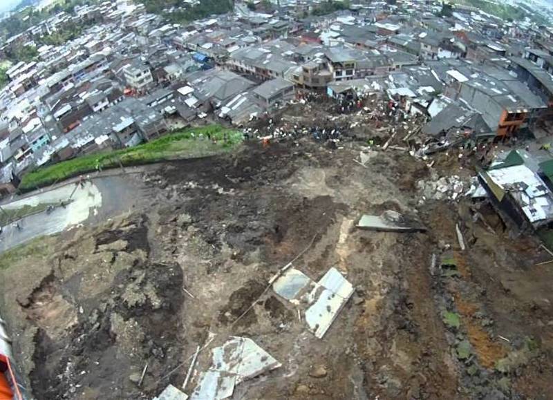 Deslizamiento en Manizales dejó 11 muertos
