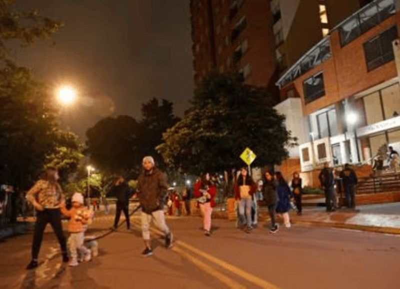 Fuerte temblor despertó a los habitantes del nororiente de Colombia
