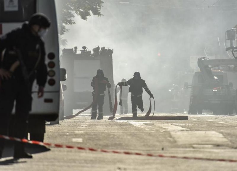 Kiev sufre un nuevo ataque ruso contra una infraestructura eléctrica