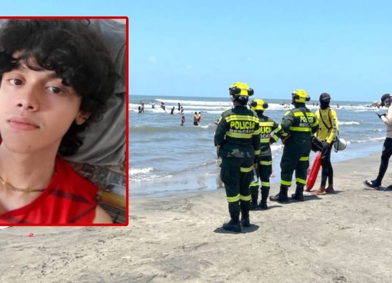 Golpean y roban a cuatro salvavidas en Puerto Colombia mientras continúa la búsqueda de un joven desaparecido